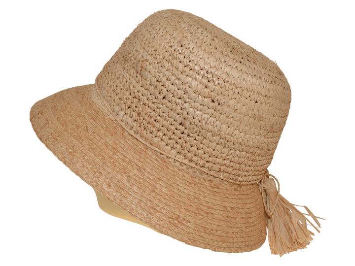 STROHUT CROCHET KLEIN NATUR - Hut - online.at