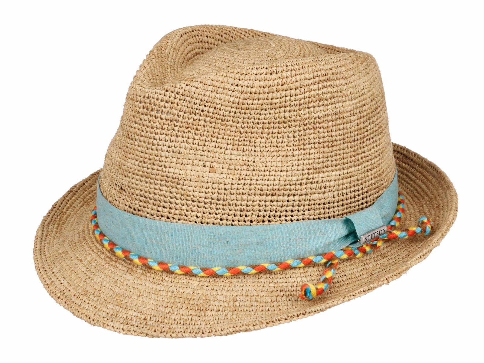 TRILBY RAFFIA CROCHET STETSON NATUR - Hut - online.at
