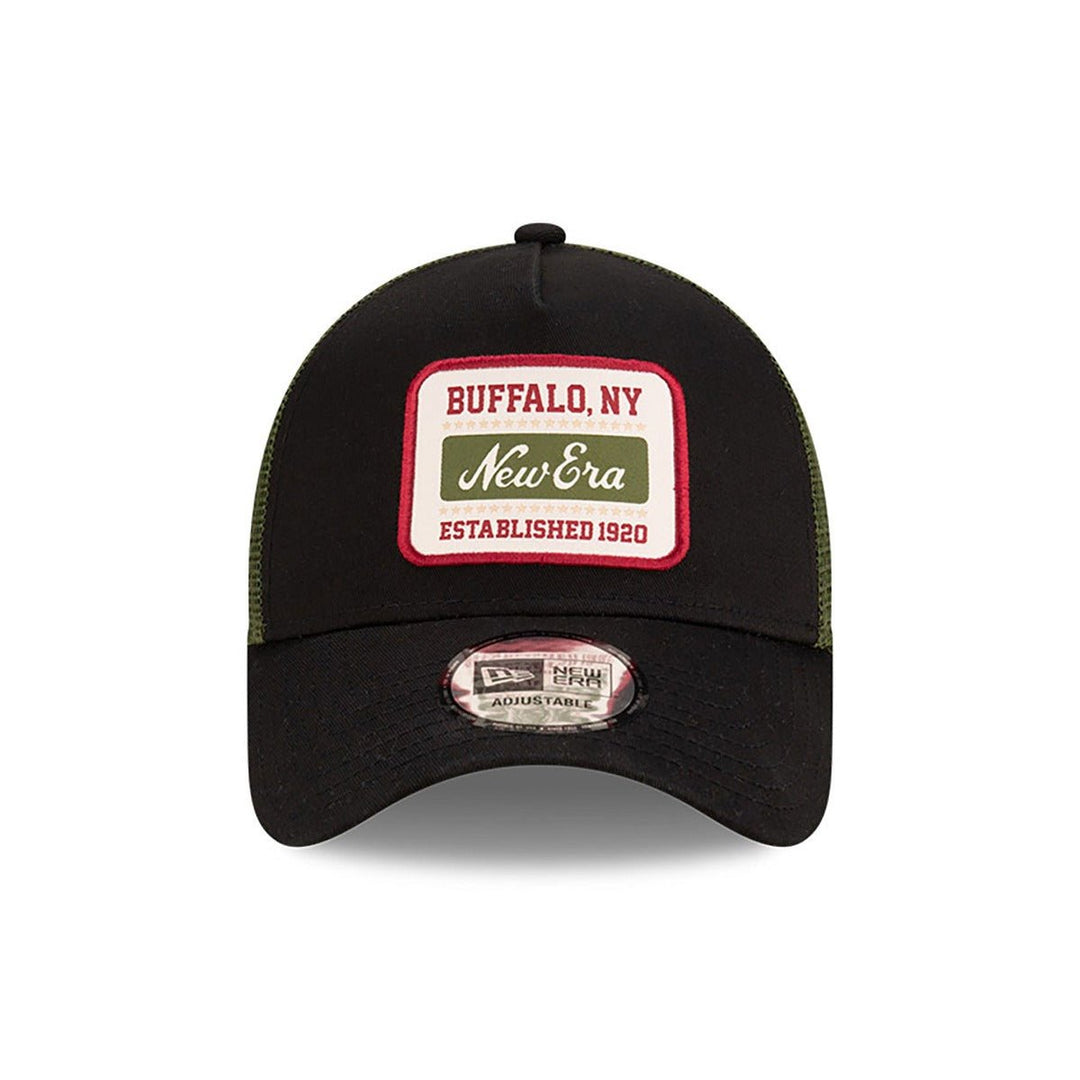 Trucker Buffalo New Era Black Oliv - Hut - online.at