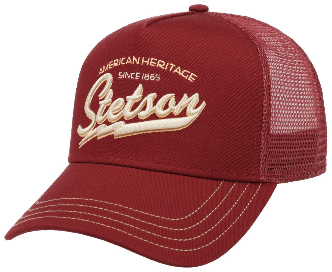 TRUCKER CAP AMERICAN CLASSTETSON ROT - Hut - online.at