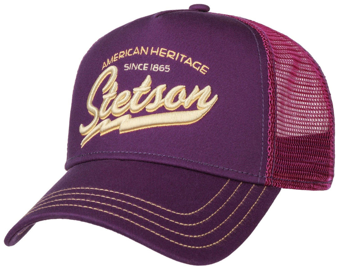 TRUCKER CAP AMERICAN CLASSTETSON VIOLET - Hut - online.at