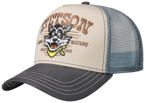 TRUCKER CAP ANIMAL NATURESTETSON GRAU - Hut - online.at