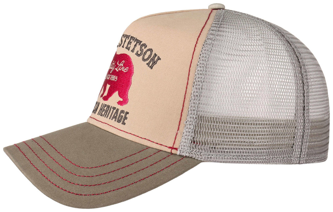 TRUCKER CAP BEAR STETSON Art 7751101 OSFA - Hut - online.at