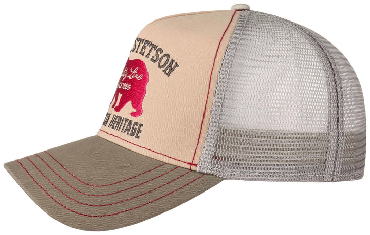 TRUCKER CAP BEAR STETSON Art 7751101 OSFA - Hut - online.at