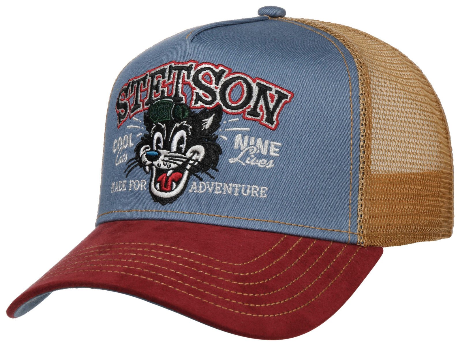 TRUCKER CAP COOL CATS STETSON ROST - Hut - online.at