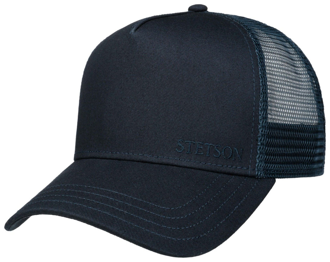 Trucker Cap Cotton Stetson Navy - Hut - online.at