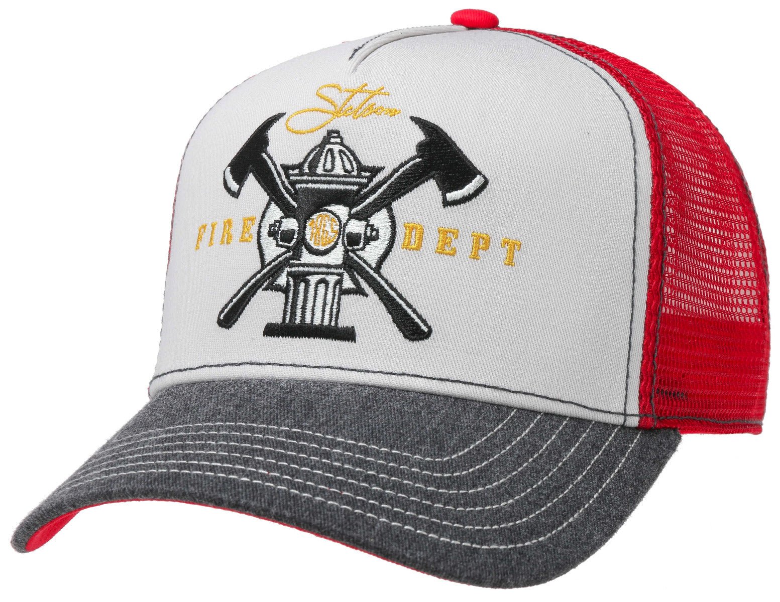 TRUCKER CAP FIRE DEPT STETSON - Hut - online.at