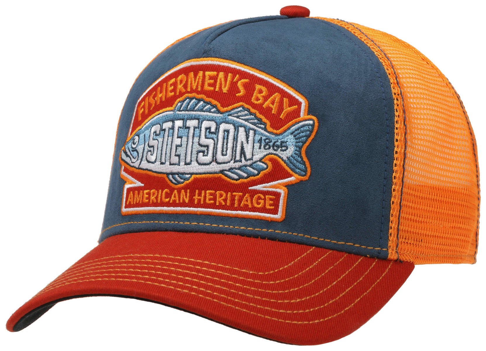 TRUCKER CAP FISHERMEN BAY STETSON - Hut - online.at