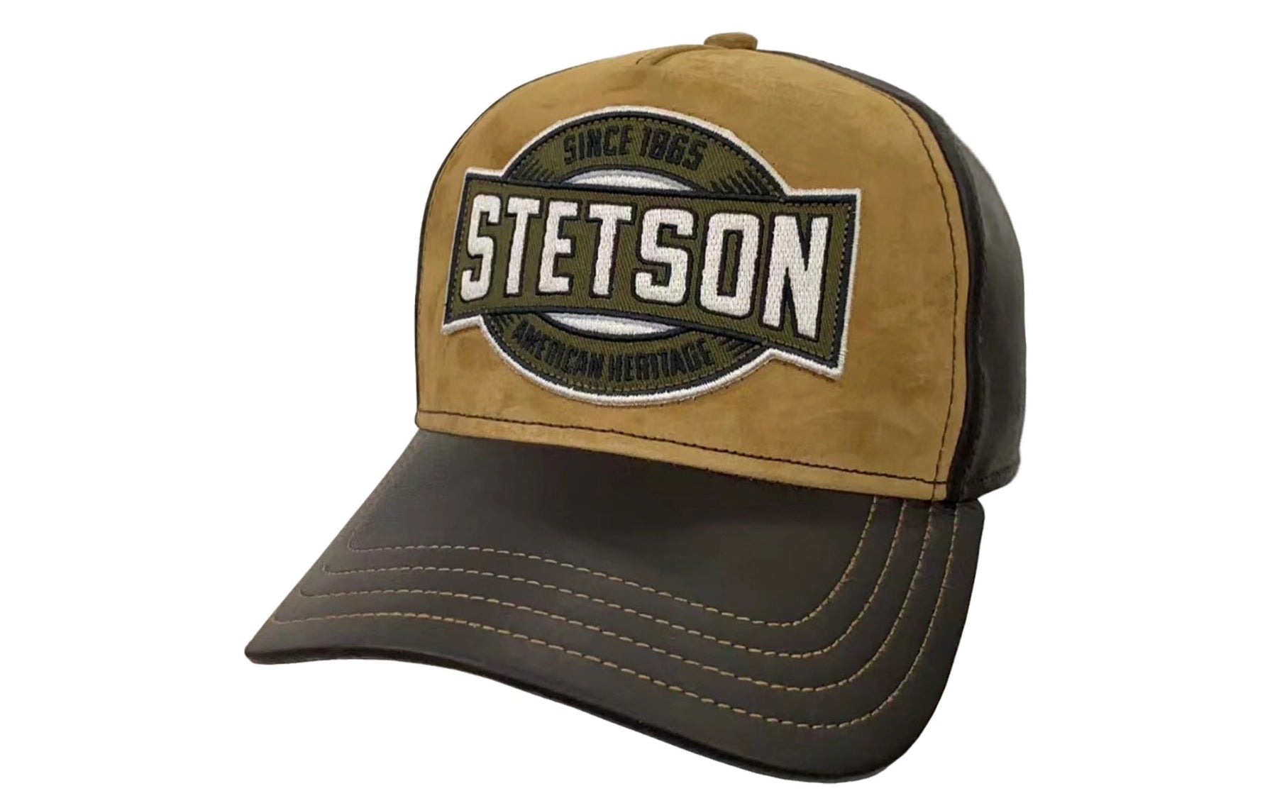 TRUCKER CAP LEATHER STETSON - Hut - online.at