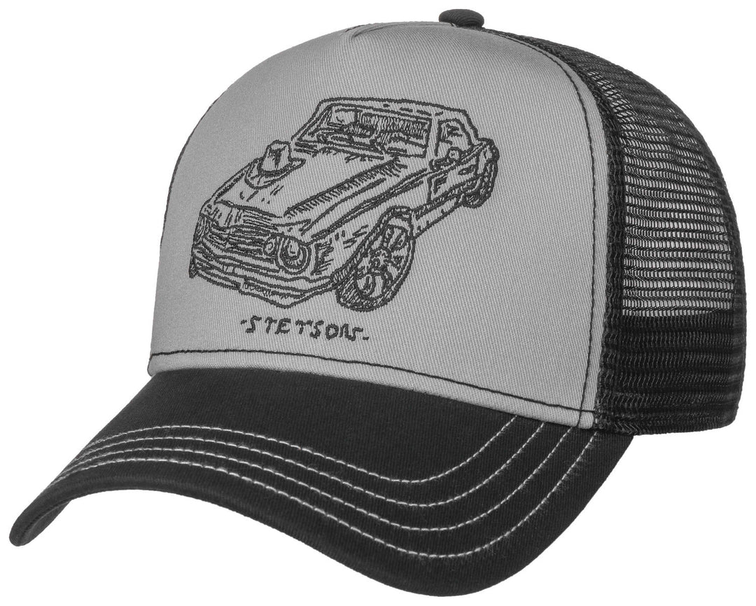 TRUCKER CAP MUSCLE CAR STETSON OSFA - Hut - online.at