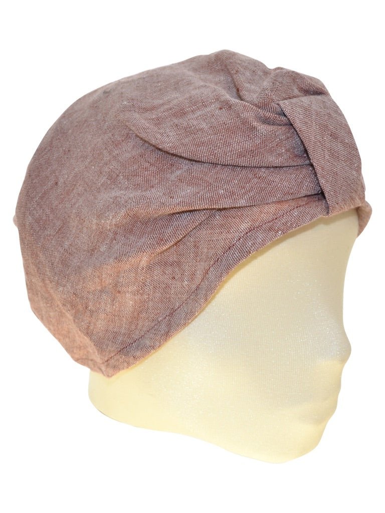 TURBAN UNI LEINEN ROST - Hut - online.at