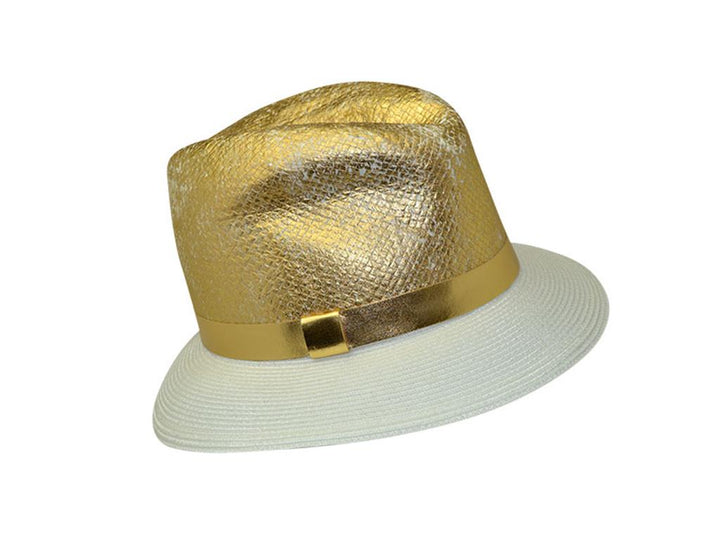 TWO TON TRILBY MARZI GOLD WEIß - Hut - online.at