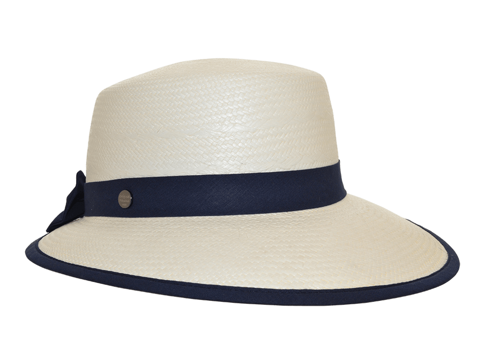 VISERA PANAMA BLEACHED VINTIMILLA NAVY - Hut - online.at
