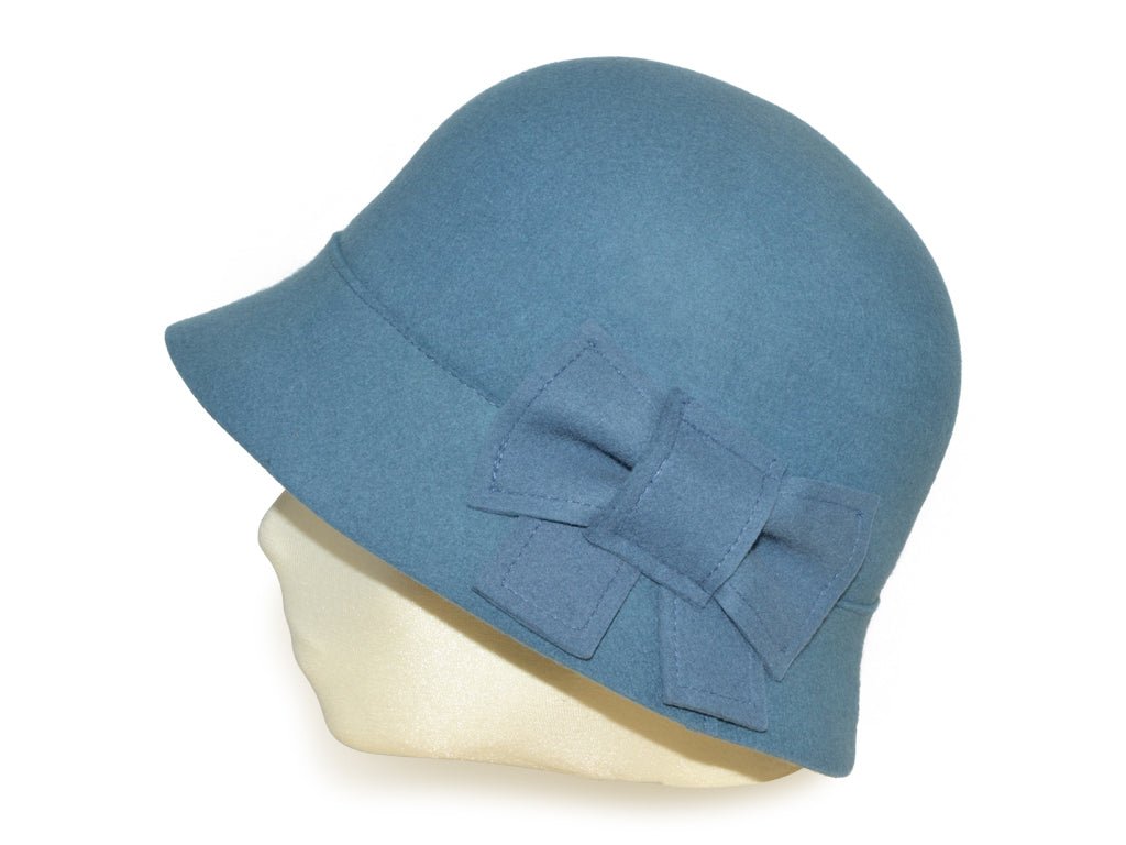 WOLLFILZGLOCKE SCHLEIFE SEEBERGER JEANS - Hut - online.at