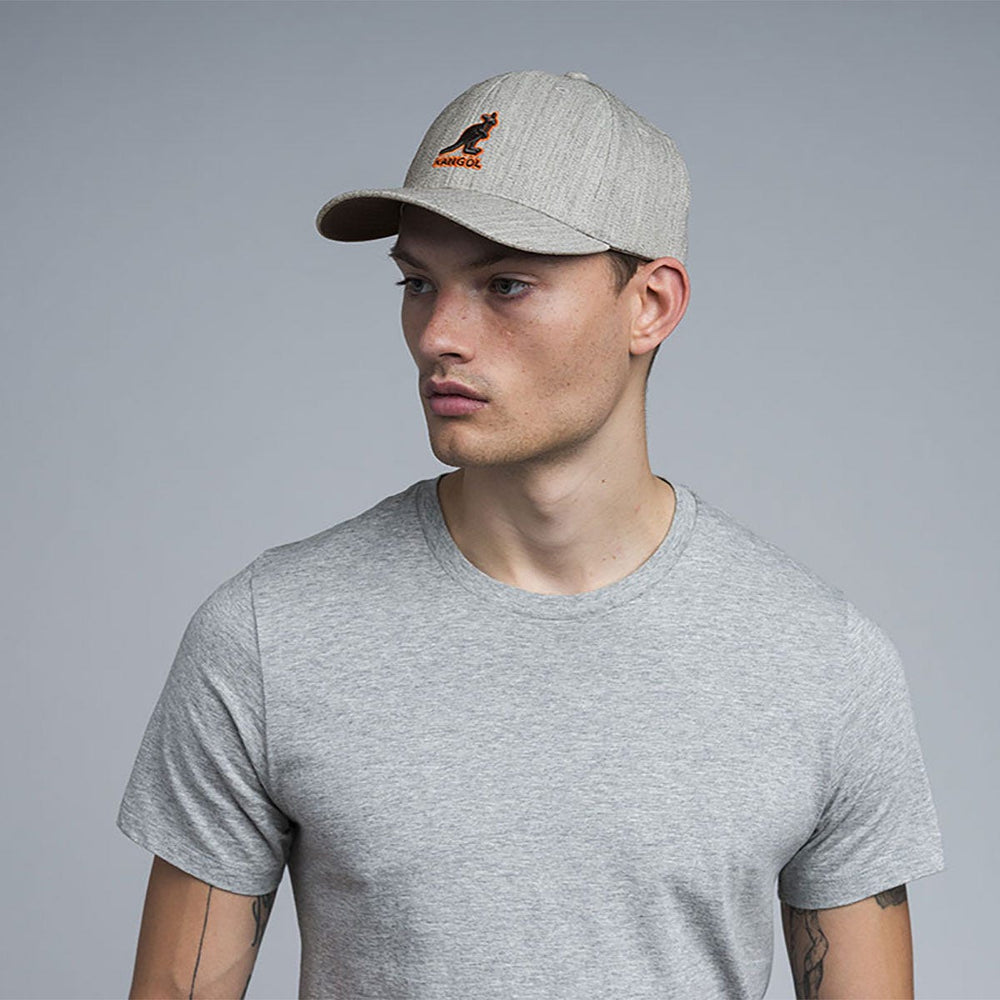 WOOL 3D FLEXFIT KANGOL BLACK - Hut - online.at
