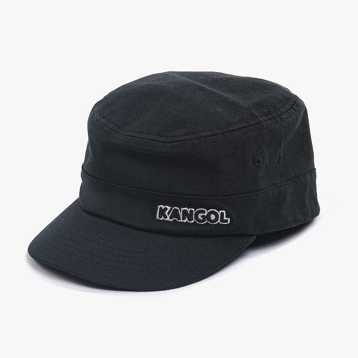 RIPSTOP ARMY CAP KANGOL BLACK