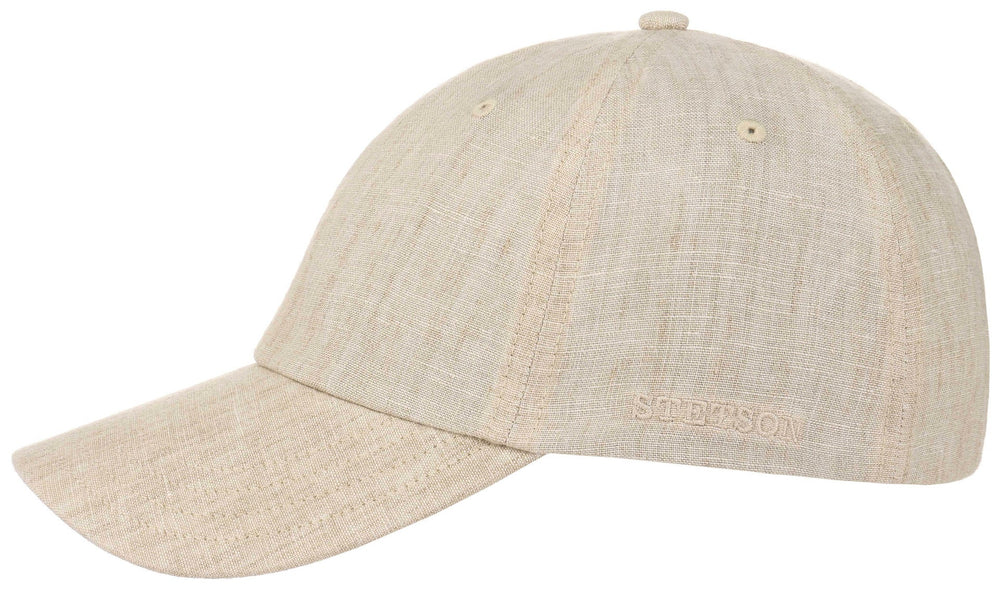 BASEBALL CAP LINEN STETSON NATUR - Hut-online.at