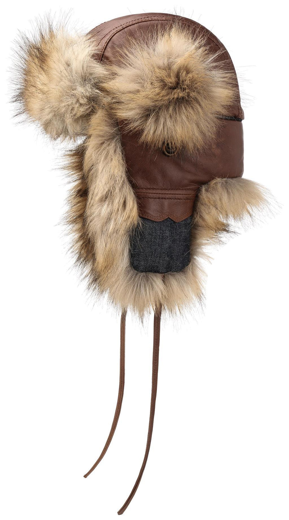 BOMBER CAP GOAT NAPPA STETSON BRAUN 9217202 - Hut-online.at