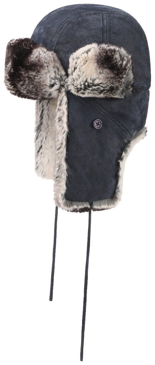 BOMBER PIG SKIN STETSON NAVY - Hut-online.at