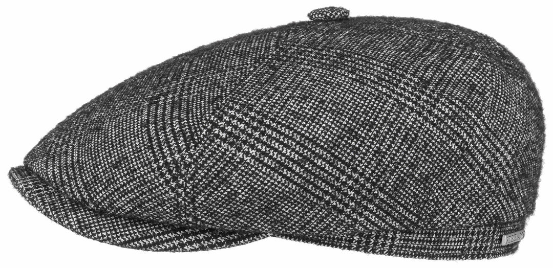 BROOKLIN KARO GLENCHECK STETSON SCHWARZ - Hut-online.at