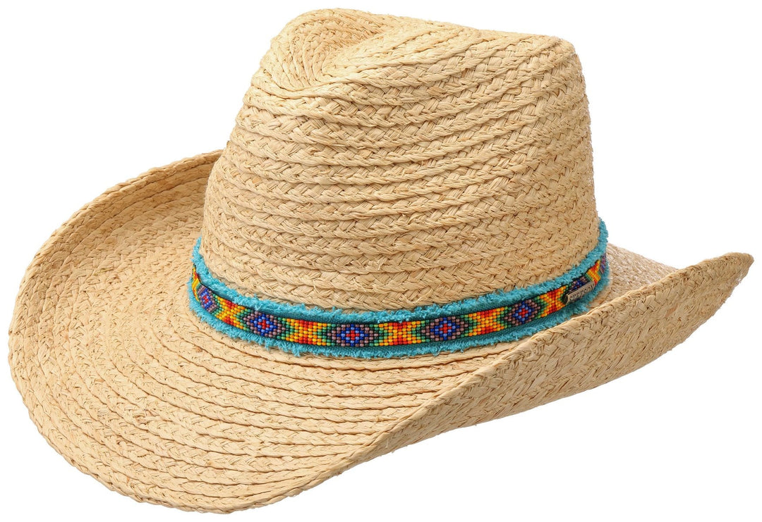 NEUER WESTERN RAFFIA STETSON NATUR - Hut-online.at