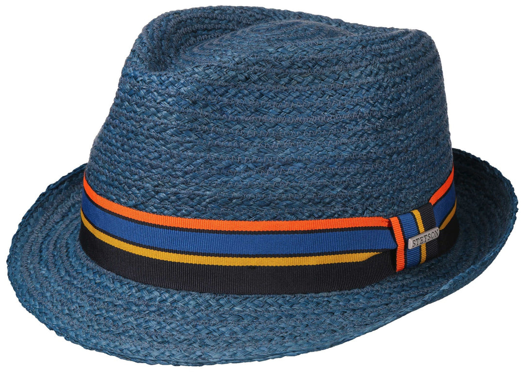 TRILBY RAFFIA STETSON BLAU - Hut-online.at