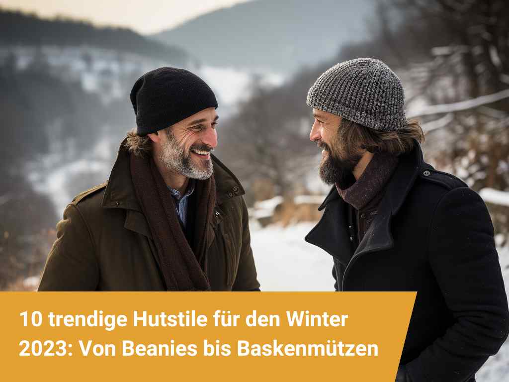 10 trendige Hutstile für den Winter 2023: Von Beanies bis Baskenmützen - Hut-online.at