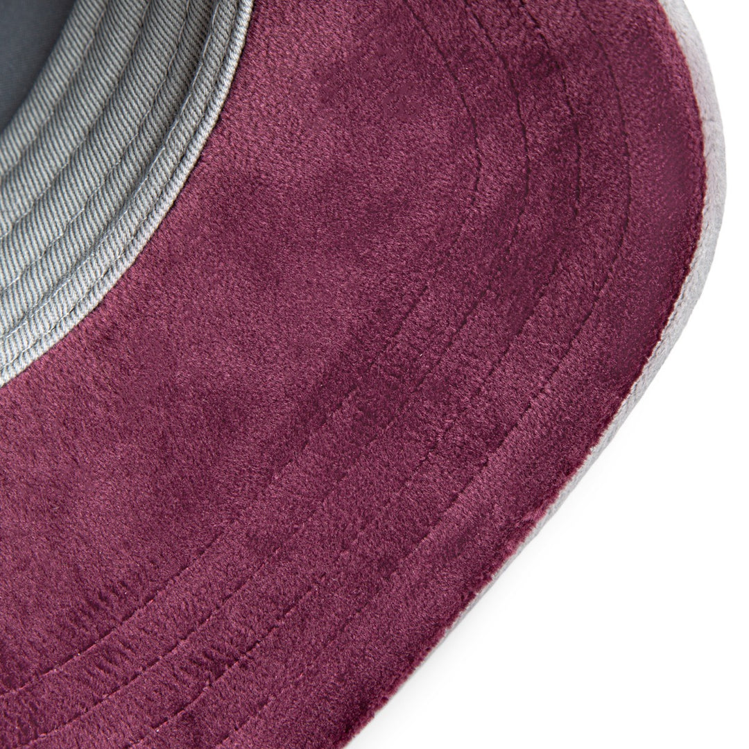 Trucker Cap Velour Wolf Gloss Goorin Bros Grau