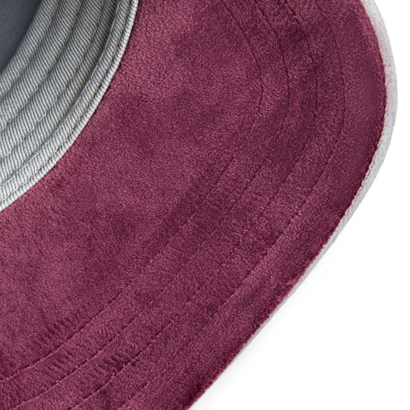 Trucker Cap Velour Wolf Gloss Goorin Bros Grau