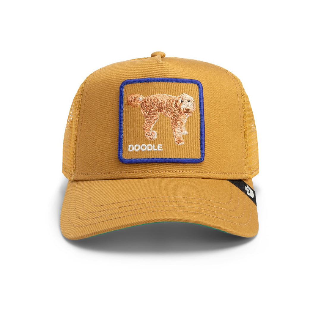 Trucker Cap Shadow Golden Doodle Goorin Bros Amber