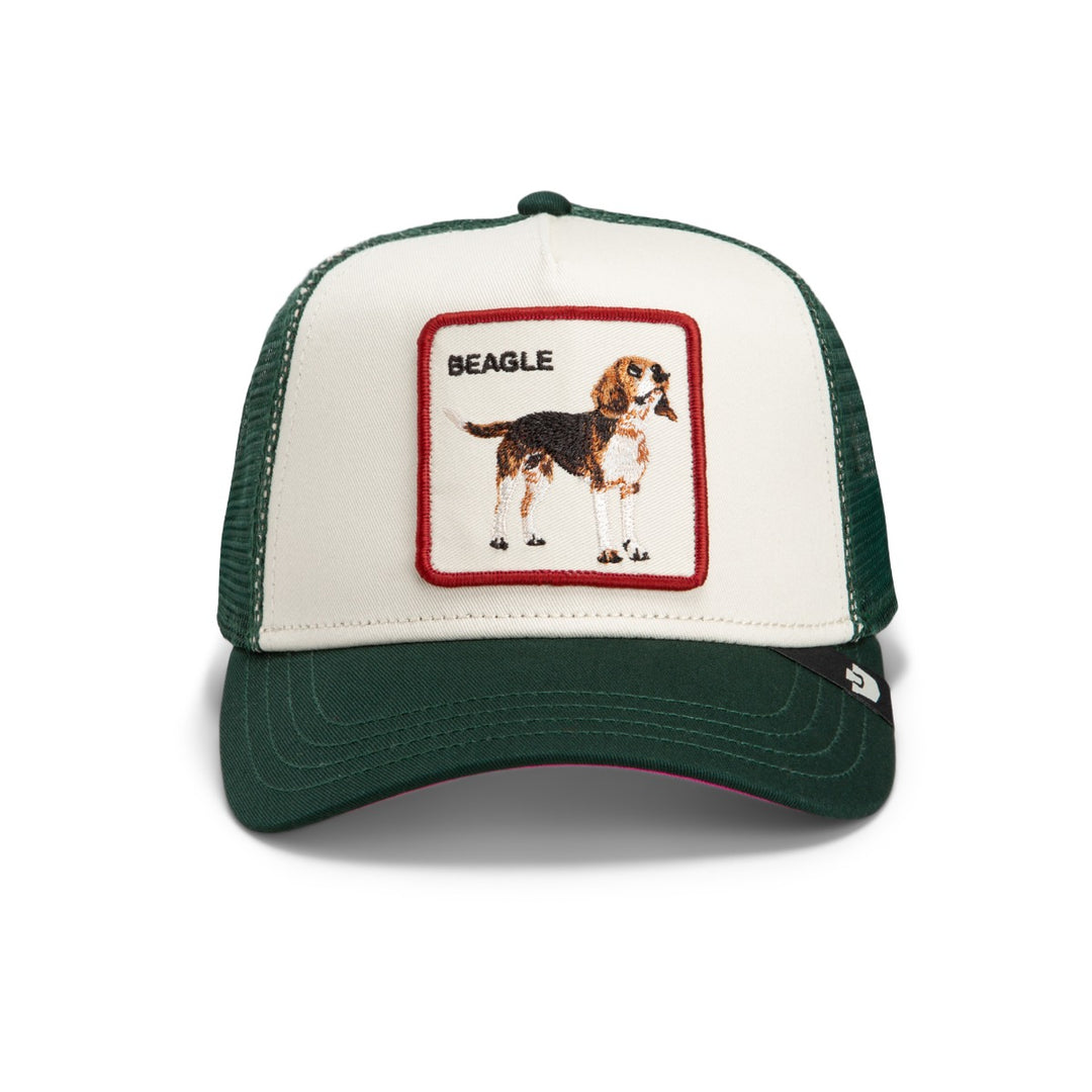 Trucker Cap Shadow Beagle Goorin Bros Chalk