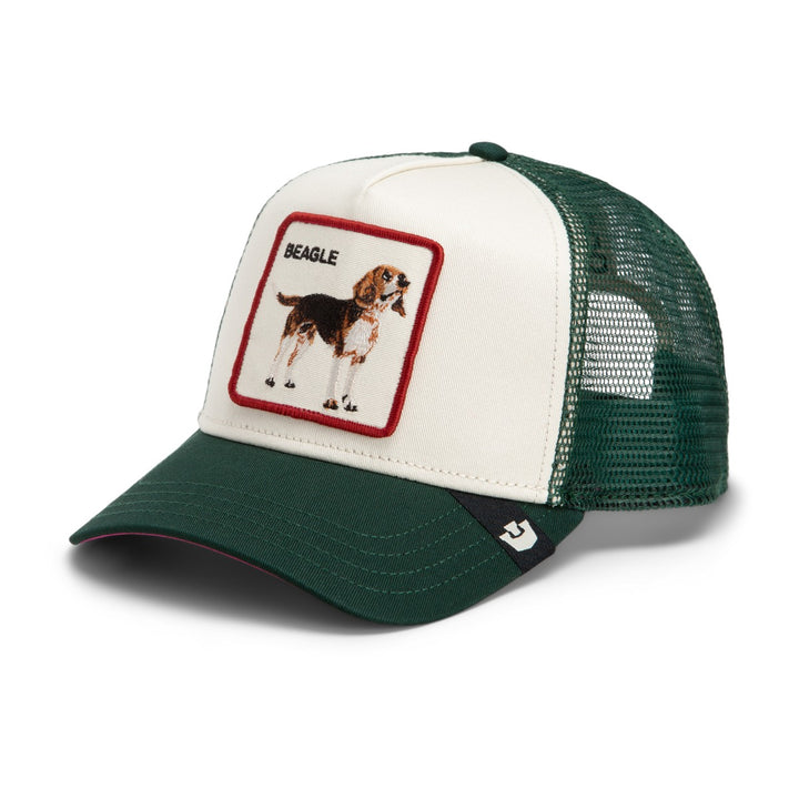 Trucker Cap Shadow Beagle Goorin Bros Chalk
