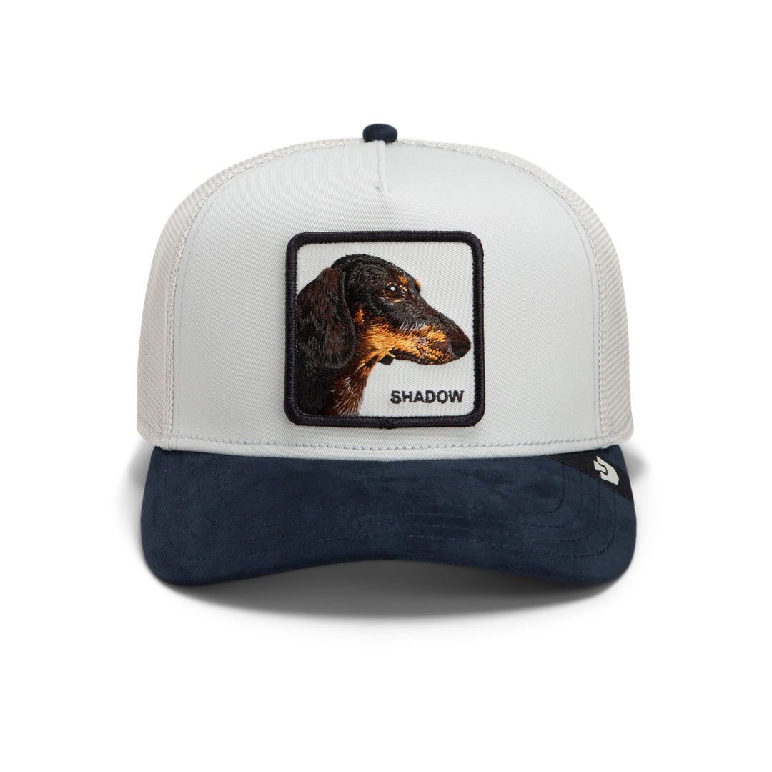 Trucker Cap Suede Shadow Goorin Bros Grau