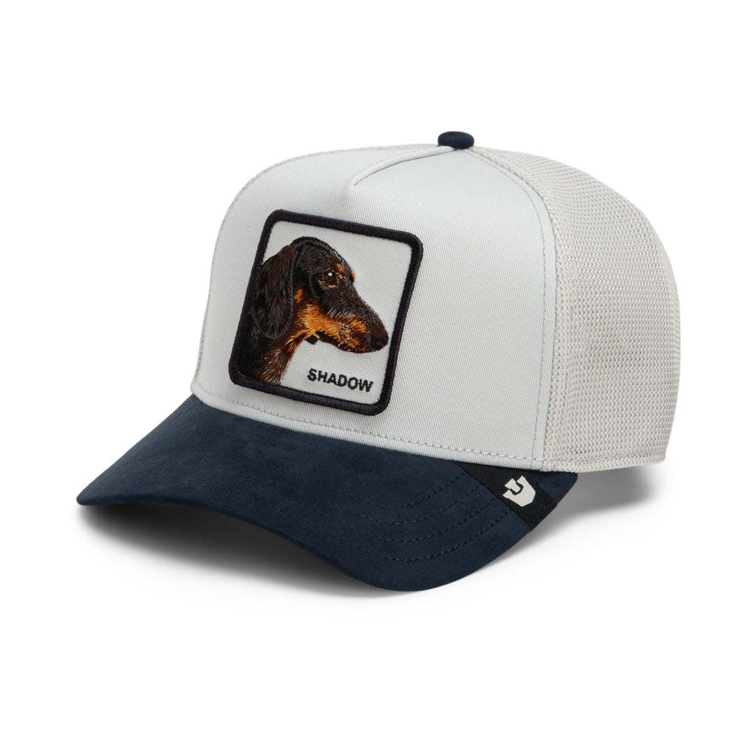 Trucker Cap Suede Shadow Goorin Bros Grau