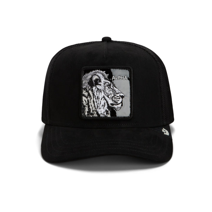Trucker Cap Black Out Lion Goorin Bros Void
