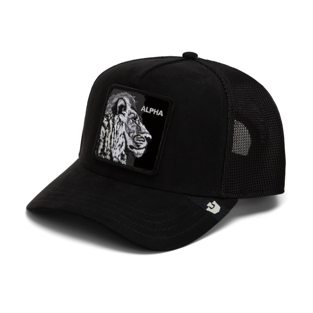 Trucker Cap Black Out Lion Goorin Bros Void