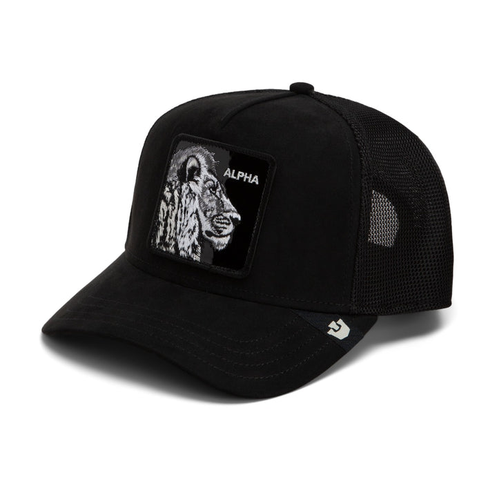 Trucker Cap Black Out Lion Goorin Bros Void
