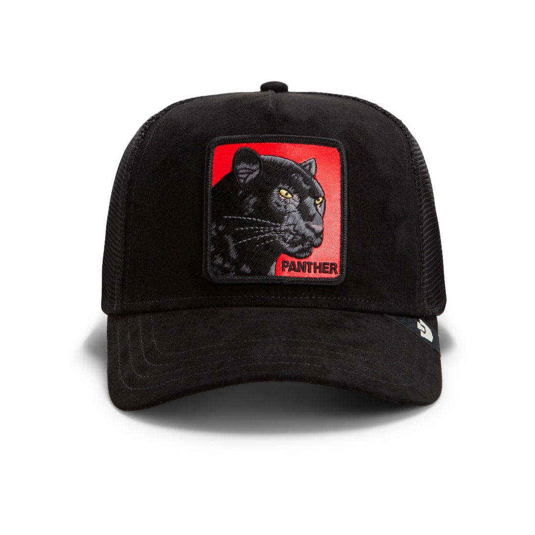 Trucker Cap Pantera Nera Rossa Goorin Bros Black