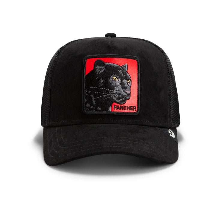 Trucker Cap Pantera Nera Rossa Goorin Bros Black