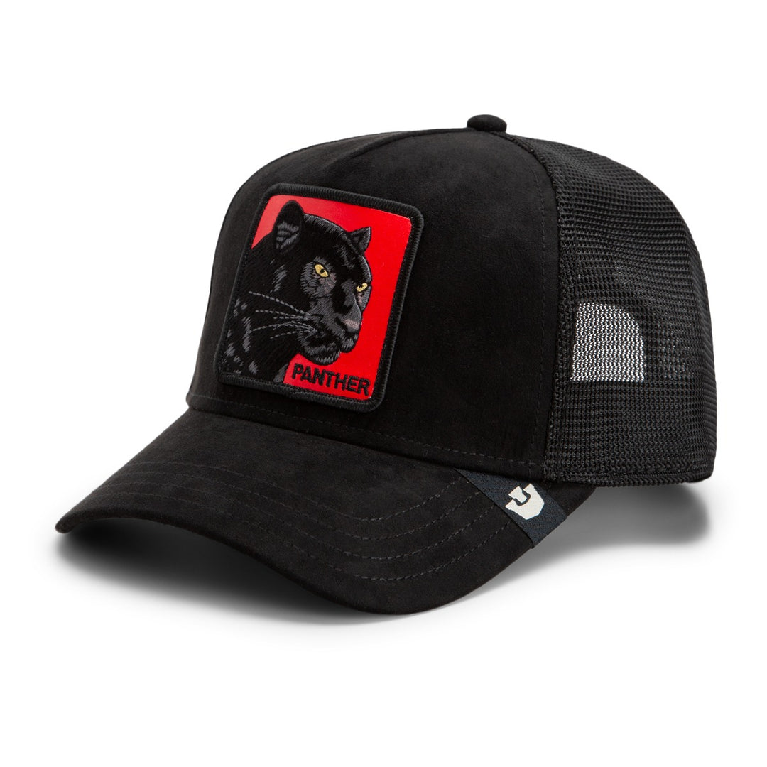 Trucker Cap Pantera Nera Rossa Goorin Bros Black