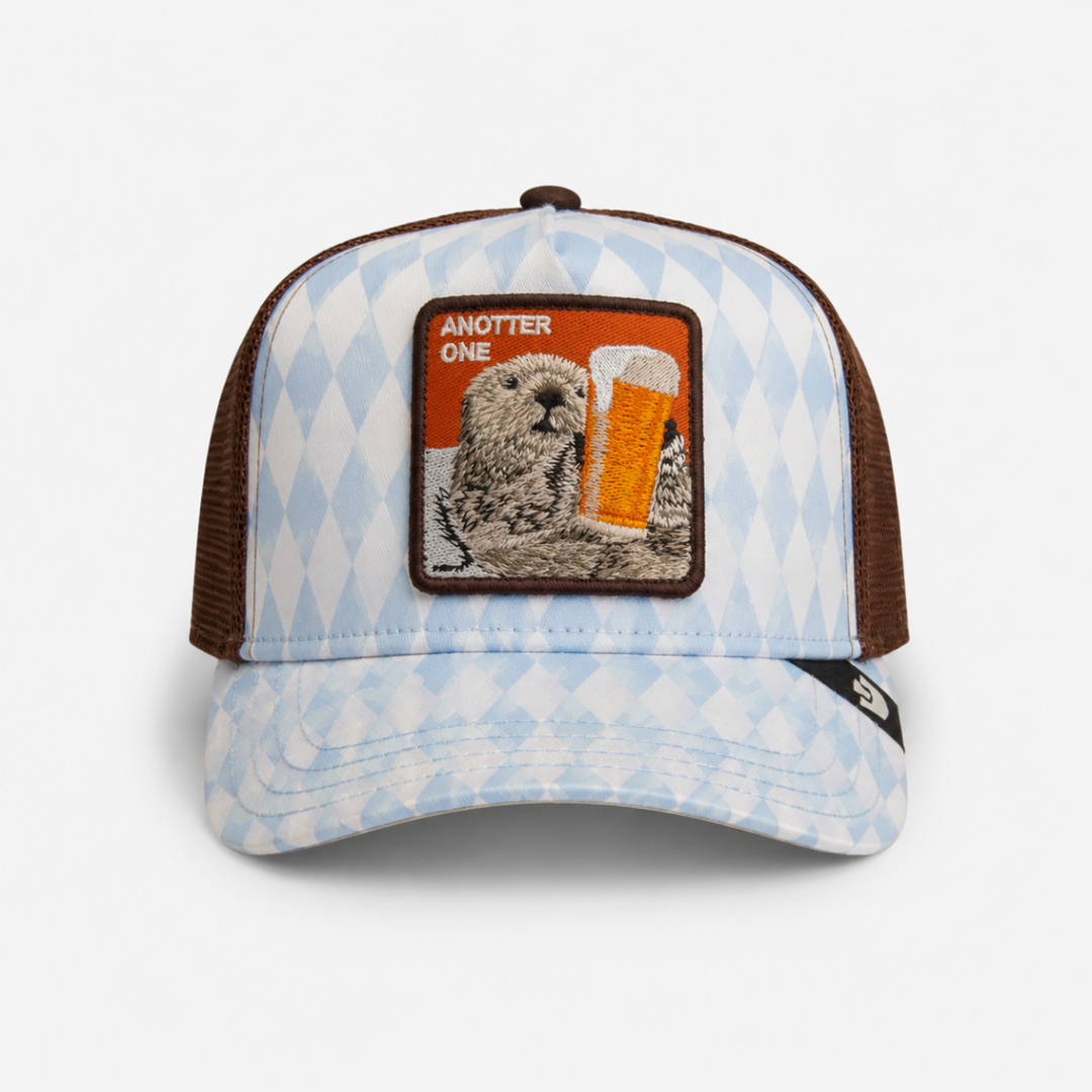 Trucker Cap Oktoberfest AnotterOne Goorin Bros Blau