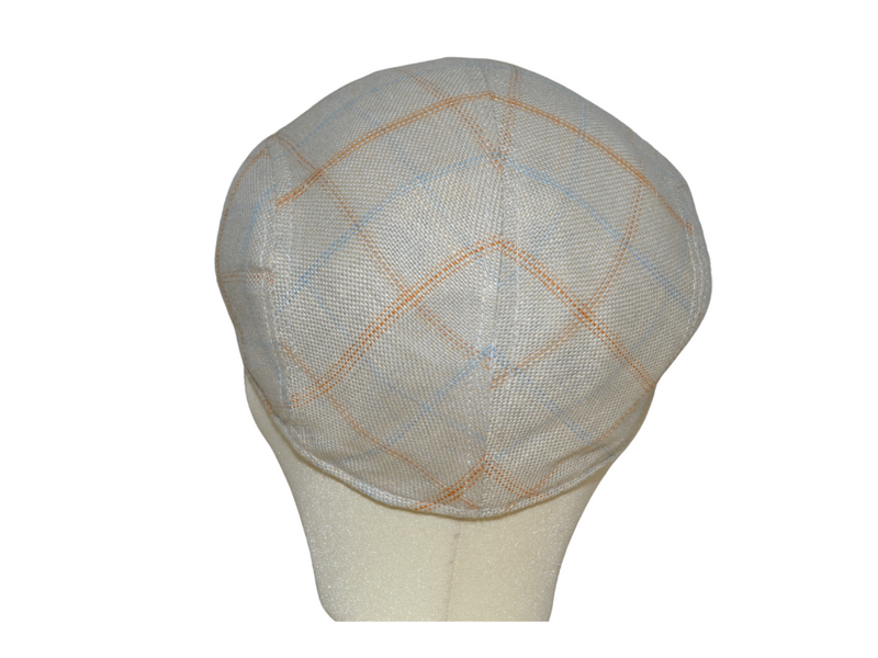 STRIPE LINEN KARO MAUERER BEIGE