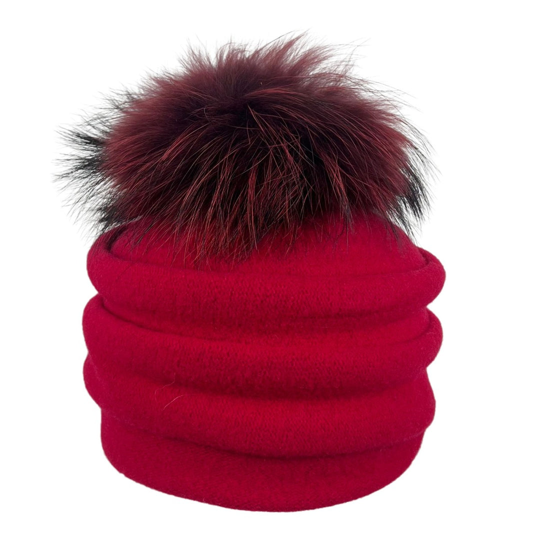 Bobby Pompon mit Echtfell