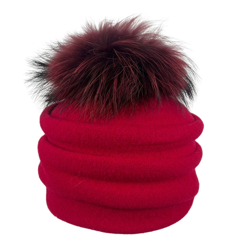 Bobby Pompon mit Echtfell