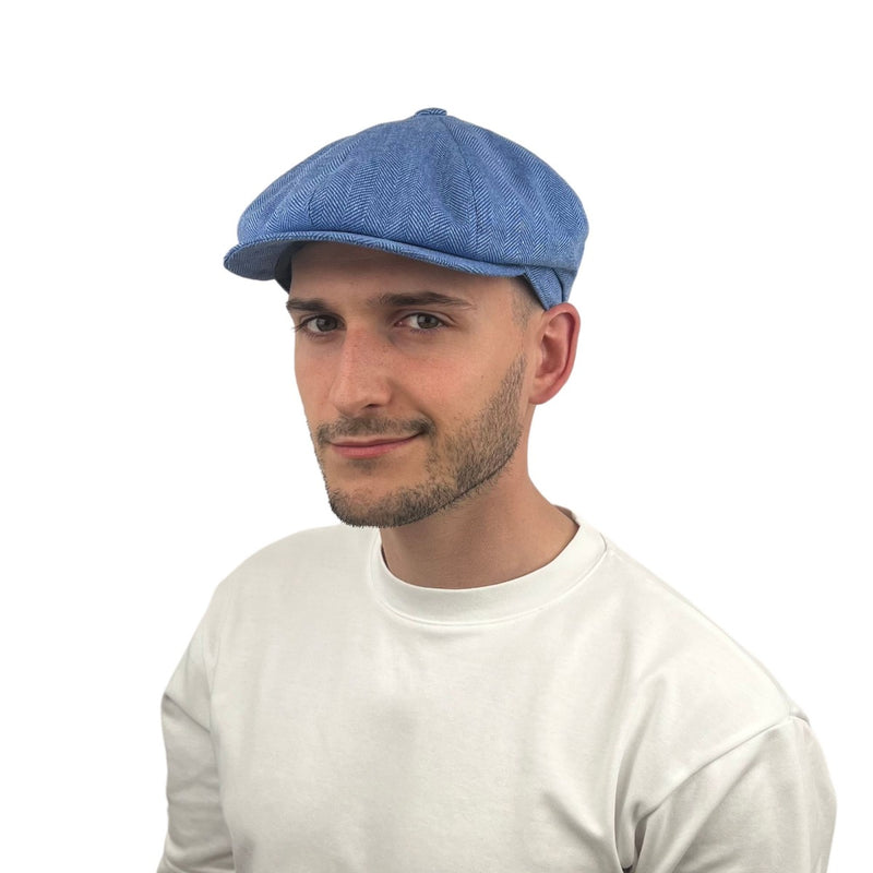 Newsboy Cap Schiebermütze Leinen UV40+ Mauerer