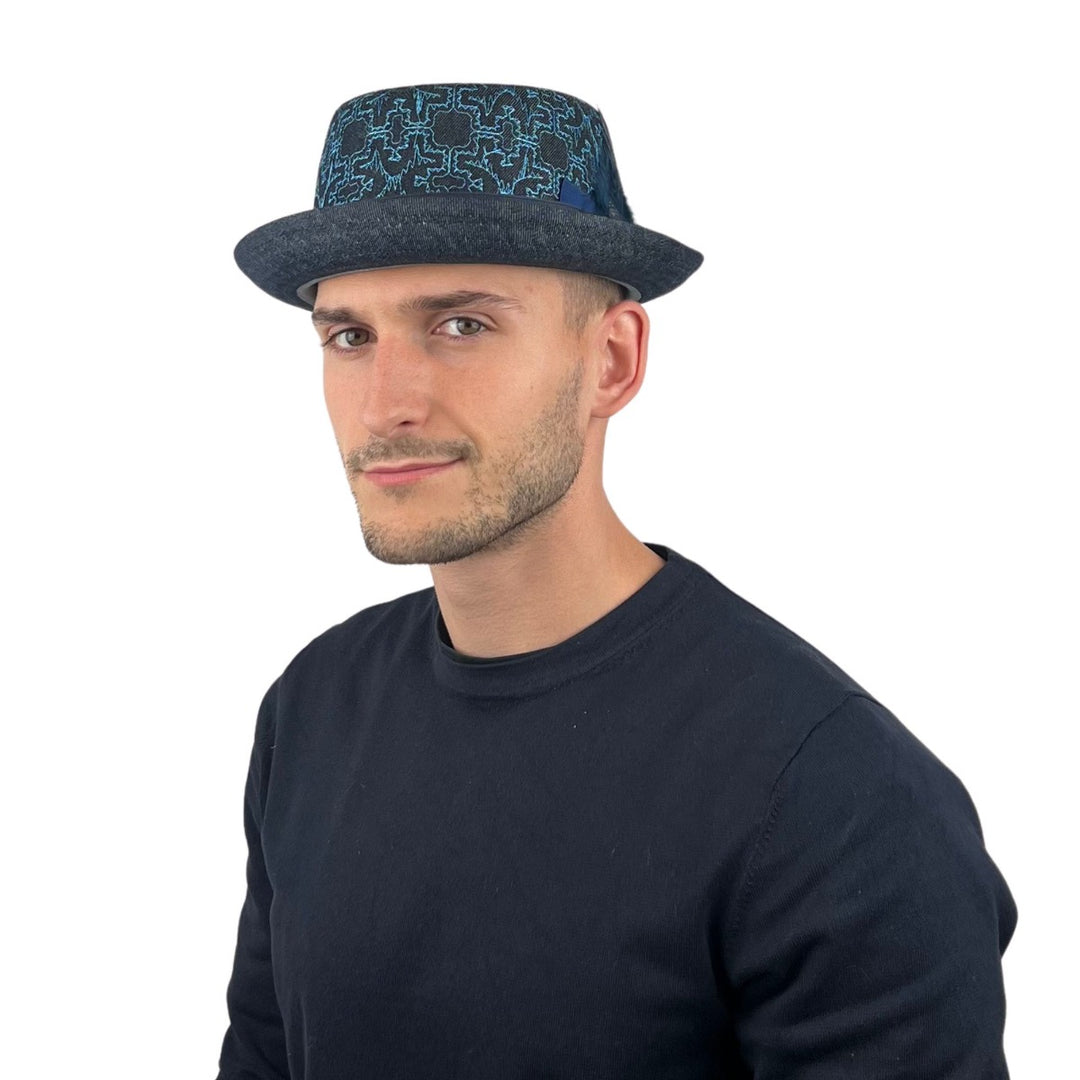 Pork Pie Hut Denim Alfonso Deste