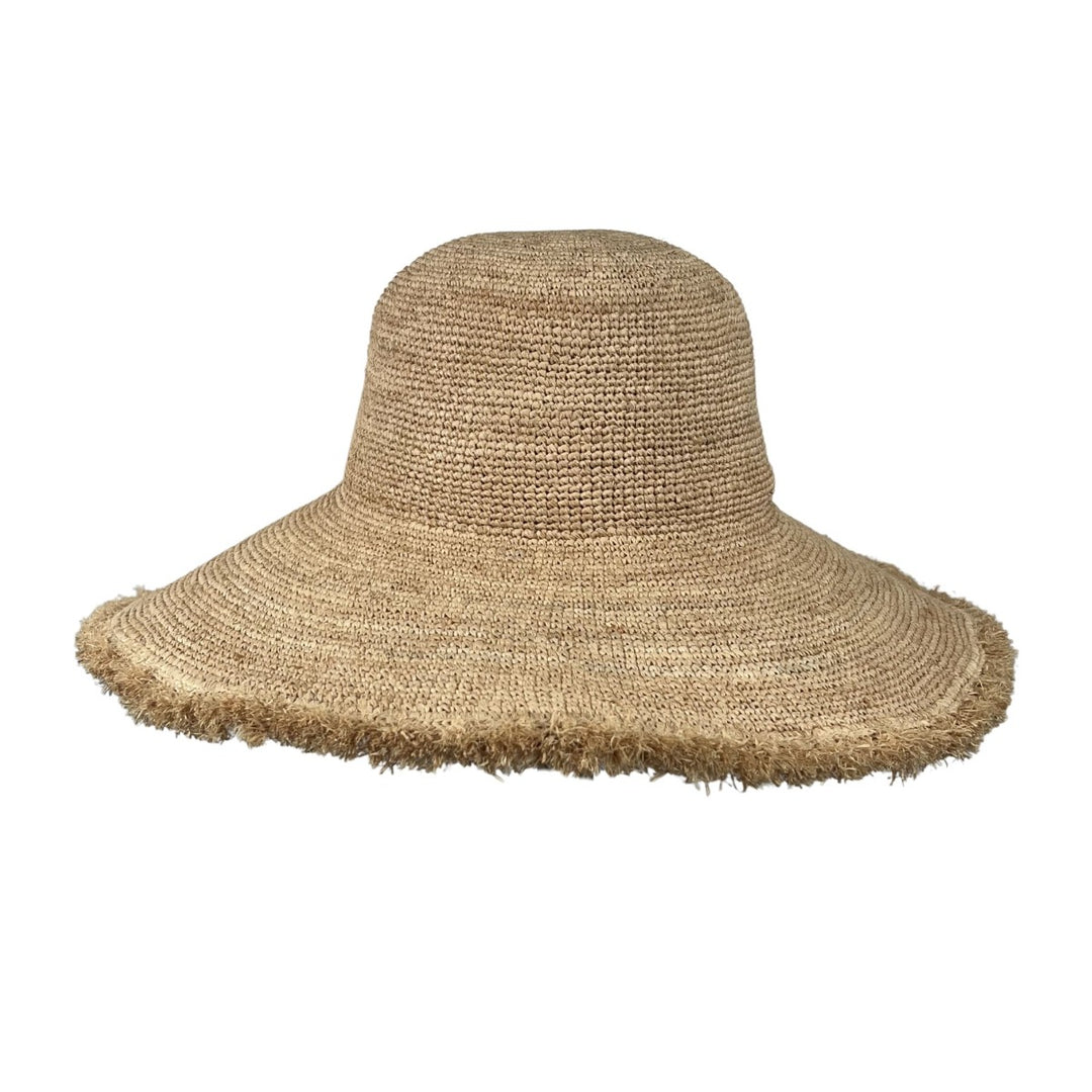 Raffia Flapper Fransen Loevenich Natur