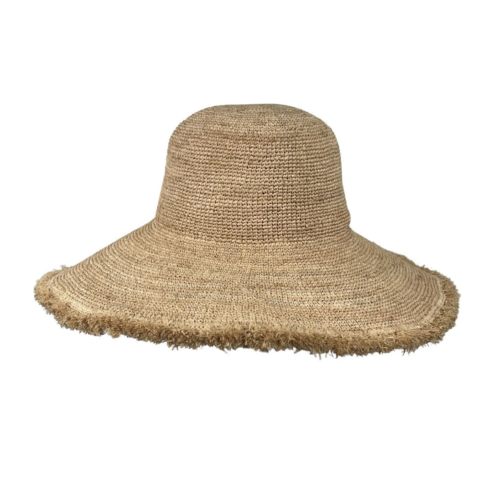 Raffia Flapper Fransen Loevenich Natur