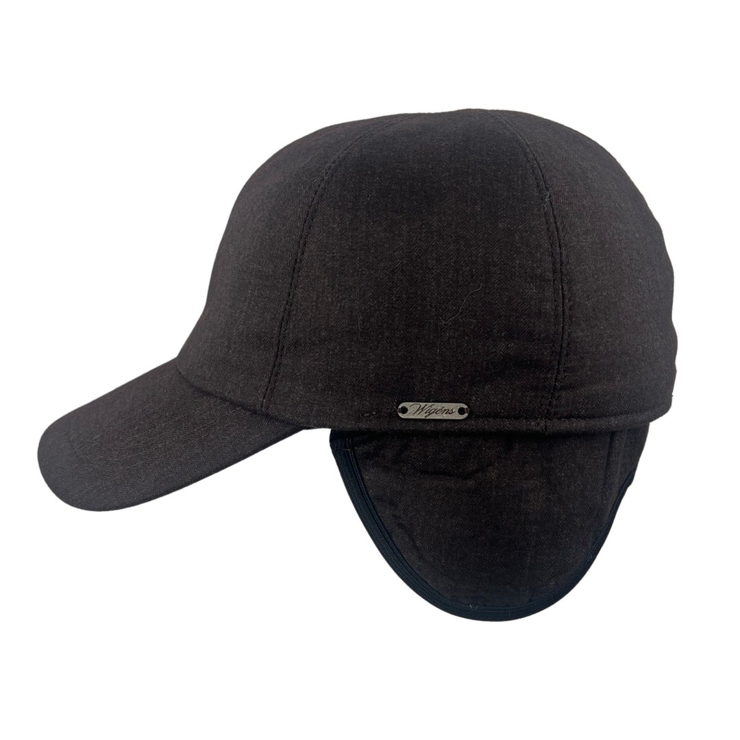 Baseballcap mit Ohrenschützer Wigens Braun