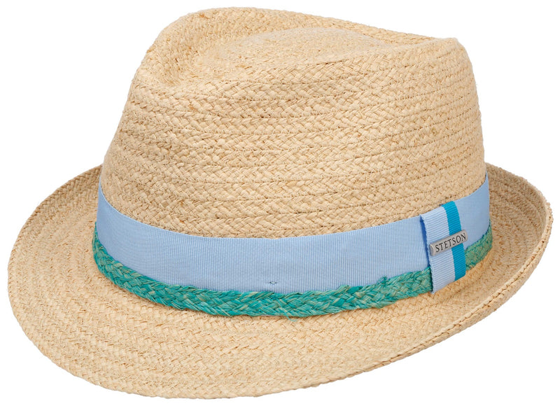 TRILBY RAFFIA 2TON       STETSON BEIGE